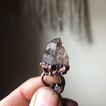 Load image into Gallery viewer, North Star Smoky Quartz Cluster Necklace #1 - Ready to Ship