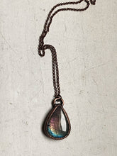 Load image into Gallery viewer, Medium Labradorite Teardrop Necklace - Ready to Ship