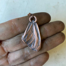 Load image into Gallery viewer, Electroformed Butterfly Wing & Labradorite Necklace #1- Ready to Ship