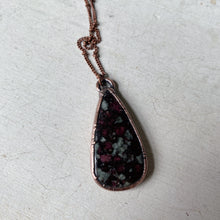 Load image into Gallery viewer, Eudialyte Teardrop Necklace #2 - Ready to Ship
