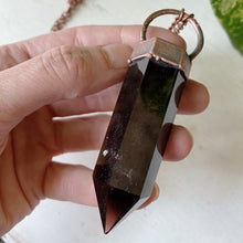 Load image into Gallery viewer, Large Polished Smoky Quartz Point Necklace - Ready to Ship