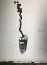 Load image into Gallery viewer, Tourmilinated Quartz Point Necklace #2 (Ready to Ship) - Darkness Calling Collection