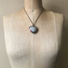 Load image into Gallery viewer, Botswana Agate Heart Necklace #4