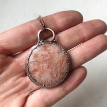 Load image into Gallery viewer, Round Sunstone Necklace - Ready to Ship
