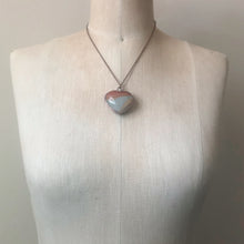 Load image into Gallery viewer, Polychrome Jasper Heart Necklace #11