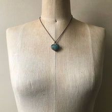 Load image into Gallery viewer, Amazonite Heart Necklace - Made to Order