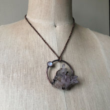 Load image into Gallery viewer, Vera Cruz Amethyst Cluster Necklace #3 - Ready to Ship