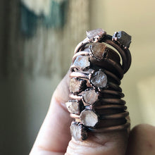 Load image into Gallery viewer, Raw Rutile Quartz Stacking Ring - Ready to Ship