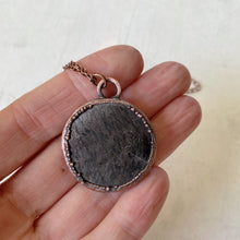 Load image into Gallery viewer, Hypersthene Black Moon Lilith Necklace #1 - Ready to Ship