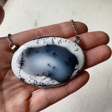 Load image into Gallery viewer, Dendritic Opal Necklace #4 - Sterling Silver