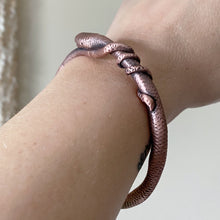 Load image into Gallery viewer, Sculpted Snake Bangle - Ready to Ship