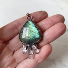 Load image into Gallery viewer, Labradorite Full Moon in Leo Necklace #6 - Ready to Ship