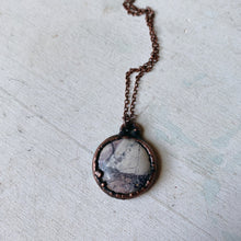 Load image into Gallery viewer, Porcelain Jasper Full Moon Necklace #2