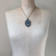 Load image into Gallery viewer, Chalcedony Oval Necklace #1 - Ready to Ship