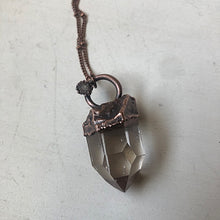 Load image into Gallery viewer, North Star Clear Quartz Point Necklace - Ready to Ship