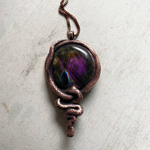 Load image into Gallery viewer, Purple Labradorite Necklace #8 - Ready to Ship