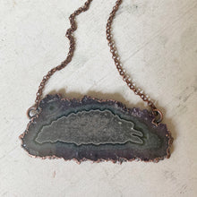 Load image into Gallery viewer, Amethyst Stalactite Slice Necklace #7 - Ready to Ship