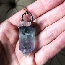 Load image into Gallery viewer, Fluorite Polished Point Necklace #2 - Ready to Ship