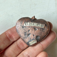 Load image into Gallery viewer, Druzy Heart “Shine On” Necklace #2 - Ready to Ship