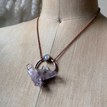Load image into Gallery viewer, Vera Cruz Amethyst Cluster Necklace #4 - Ready to Ship