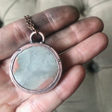 Load image into Gallery viewer, Polychrome Jasper Moon Necklace #15