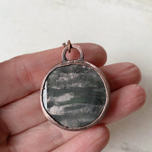 Load image into Gallery viewer, Hypersthene Black Moon Lilith Necklace #4 - Ready to Ship