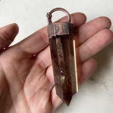 Load image into Gallery viewer, Large Polished Smoky Quartz Point Necklace #1 - Ready to Ship
