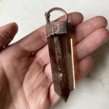 Load image into Gallery viewer, Large Polished Smoky Quartz Point Necklace #1 - Ready to Ship