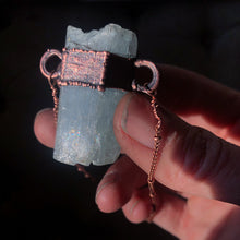 Load image into Gallery viewer, Raw Aquamarine Necklace #2 - Ready to Ship