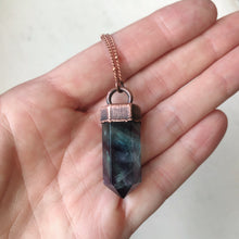 Load image into Gallery viewer, Fluorite Polished Point Necklace #2 - Ready to Ship