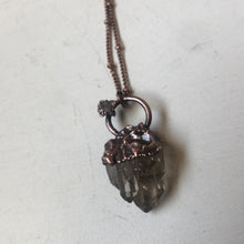 Load image into Gallery viewer, North Star Smoky Quartz Cluster Necklace #1 - Ready to Ship