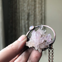 Load image into Gallery viewer, Vera Cruz Amethyst Cluster Necklace #3 - Ready to Ship