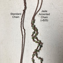 Load image into Gallery viewer, Labradorite Oval Necklace #1- Ready to Ship
