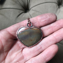 Load image into Gallery viewer, Polychrome Jasper Heart Necklace #5