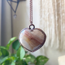 Load image into Gallery viewer, Polychrome Jasper Heart Necklace #3