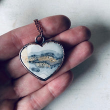 Load image into Gallery viewer, Maligano Jasper Heart Necklace #7