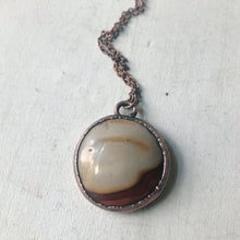 Load image into Gallery viewer, Polychrome Jasper Moon Necklace #2