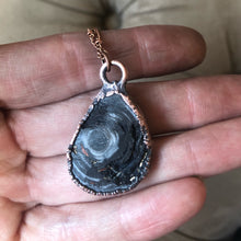 Load image into Gallery viewer, Chalcedony Teardrop Necklace #4 - Ready to Ship