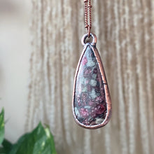Load image into Gallery viewer, Eudialyte Teardrop Necklace #3 - Ready to Ship