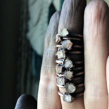Load image into Gallery viewer, Raw Rutile Quartz Stacking Ring - Ready to Ship