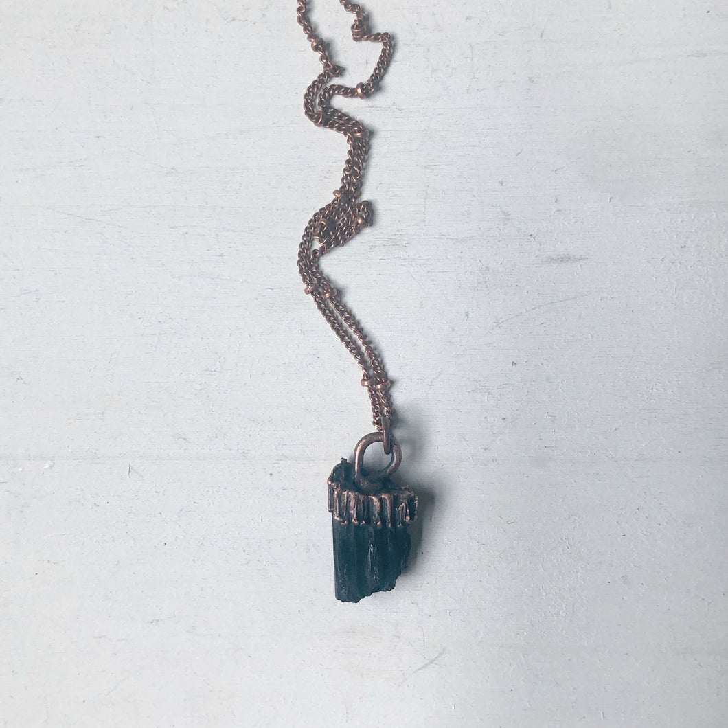 Black Tourmaline Necklace #1