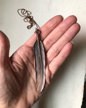 Load image into Gallery viewer, Electroformed Feather Necklace #3 (Satya Collection)