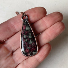 Load image into Gallery viewer, Eudialyte Teardrop Necklace #3 - Ready to Ship