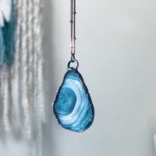 Load image into Gallery viewer, Chalcedony Teardrop Necklace #2 - Ready to Ship