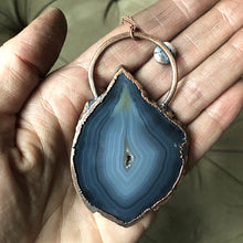 Load image into Gallery viewer, Agate Slice Portal of the Heart Necklace - Ready to Ship
