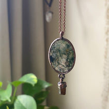 Load image into Gallery viewer, Moss Agate &amp; Dravite Necklace #2
