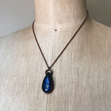 Load image into Gallery viewer, Blue Labradorite Teardrop Necklace - Ready to Ship