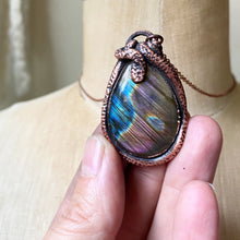 Load image into Gallery viewer, Purple Labradorite Necklace #7 - Ready to Ship