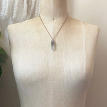 Load image into Gallery viewer, Raw Tibetan Black Quartz Necklace #1