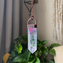 Load image into Gallery viewer, Angel Aura Quartz Polished Point Necklace #2 - Ready to Ship